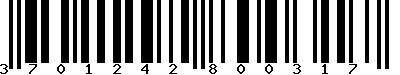 EAN-13 : 3701242800317