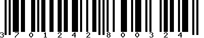 EAN-13 : 3701242800324