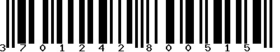 EAN-13 : 3701242800515