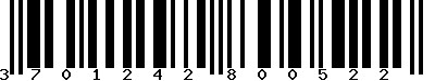 EAN-13 : 3701242800522