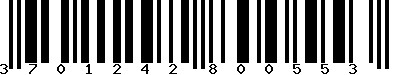EAN-13 : 3701242800553