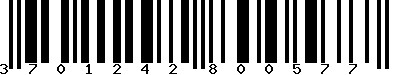 EAN-13 : 3701242800577