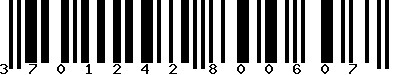 EAN-13 : 3701242800607