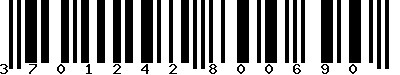 EAN-13 : 3701242800690