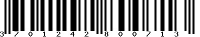 EAN-13 : 3701242800713