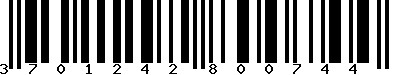 EAN-13 : 3701242800744