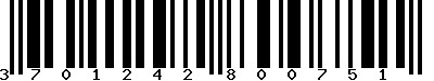 EAN-13 : 3701242800751