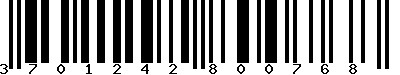 EAN-13 : 3701242800768
