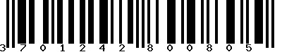 EAN-13 : 3701242800805