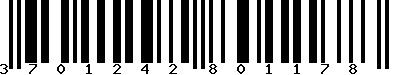 EAN-13 : 3701242801178