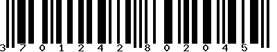 EAN-13 : 3701242802045