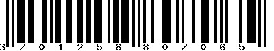EAN-13 : 3701258807065