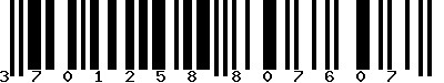 EAN-13 : 3701258807607