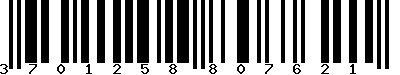 EAN-13 : 3701258807621