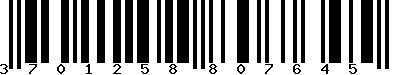 EAN-13 : 3701258807645