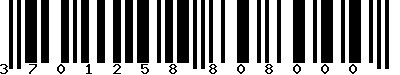 EAN-13 : 3701258808000