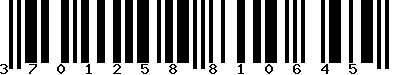 EAN-13 : 3701258810645