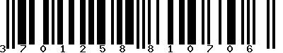 EAN-13 : 3701258810706
