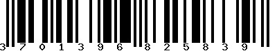 EAN-13 : 3701396825839