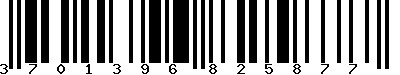 EAN-13 : 3701396825877
