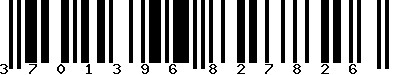 EAN-13 : 3701396827826