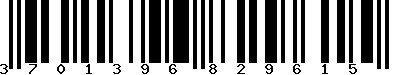 EAN-13 : 3701396829615