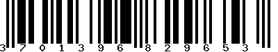 EAN-13 : 3701396829653