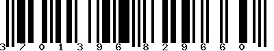 EAN-13 : 3701396829660