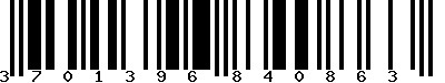 EAN-13 : 3701396840863