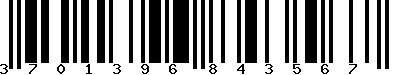 EAN-13 : 3701396843567