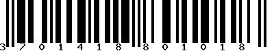 EAN-13 : 3701418801018