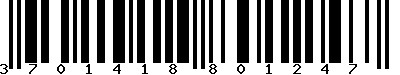 EAN-13 : 3701418801247