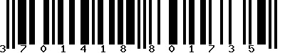 EAN-13 : 3701418801735