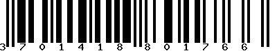 EAN-13 : 3701418801766