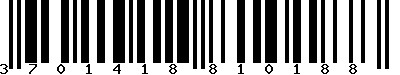 EAN-13 : 3701418810188