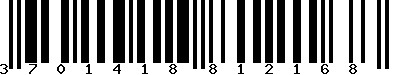 EAN-13 : 3701418812168