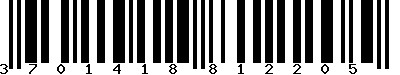 EAN-13 : 3701418812205