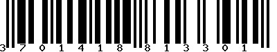 EAN-13 : 3701418813301