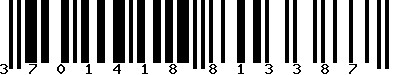 EAN-13 : 3701418813387
