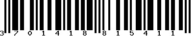 EAN-13 : 3701418815411