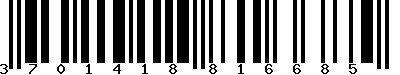 EAN-13 : 3701418816685