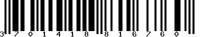 EAN-13 : 3701418816760