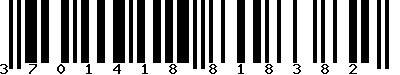 EAN-13 : 3701418818382