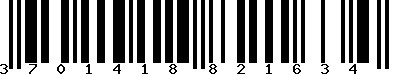 EAN-13 : 3701418821634