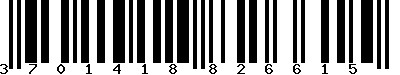 EAN-13 : 3701418826615