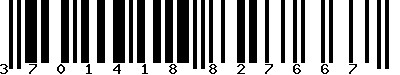 EAN-13 : 3701418827667