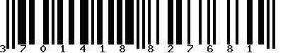 EAN-13 : 3701418827681