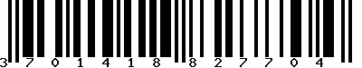 EAN-13 : 3701418827704