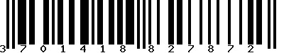 EAN-13 : 3701418827872