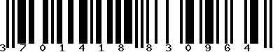 EAN-13 : 3701418830964